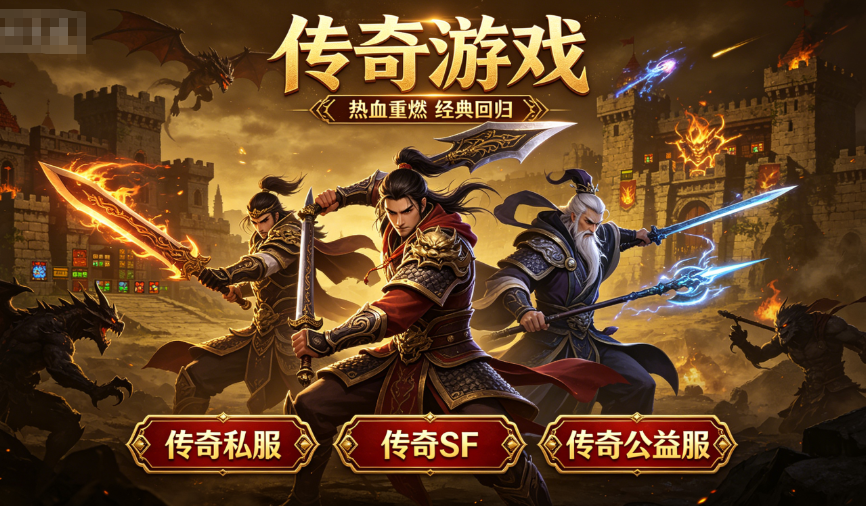 传奇SF高爆版最强攻略 散人快速打金称霸玛法大陆
